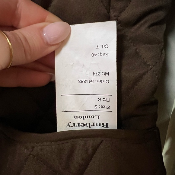 Burberry Quilted Jacket - Picture 12 of 12